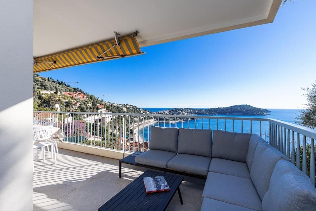 Villefranche Sur Mer:Appartement-Villa, Vue Mer, Jardin, Parking. Экстерьер фото