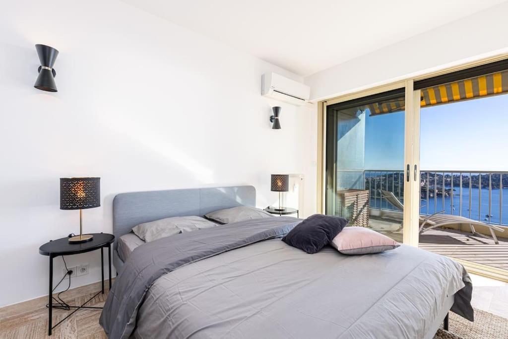 Villefranche Sur Mer:Appartement-Villa, Vue Mer, Jardin, Parking. Экстерьер фото