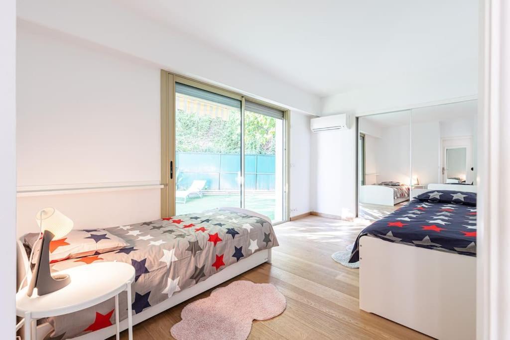 Villefranche Sur Mer:Appartement-Villa, Vue Mer, Jardin, Parking. Экстерьер фото