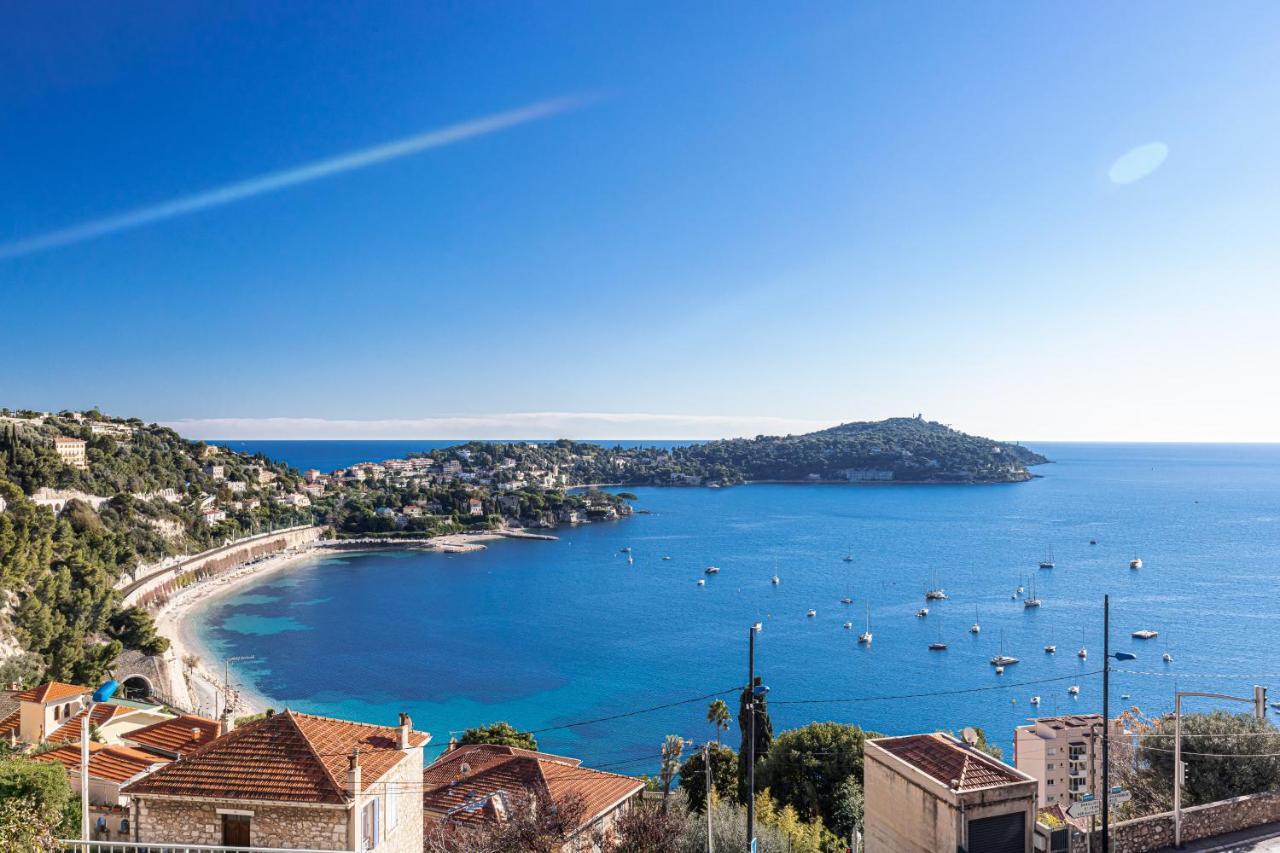 Villefranche Sur Mer:Appartement-Villa, Vue Mer, Jardin, Parking. Экстерьер фото