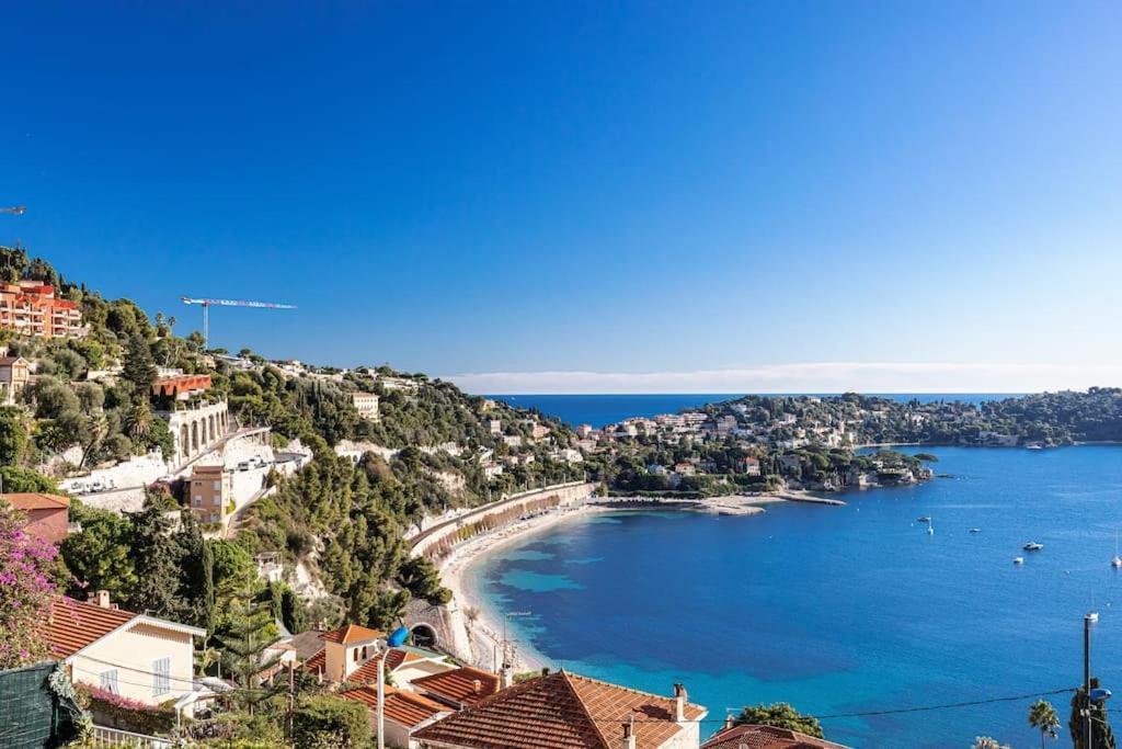 Villefranche Sur Mer:Appartement-Villa, Vue Mer, Jardin, Parking. Экстерьер фото